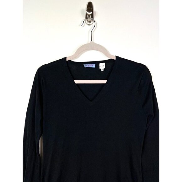 Acrobat silk black flare sleeve sweater - Picture 2 of 8